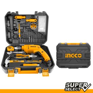 INGCO Toolkit Household 680w Drill 115pc